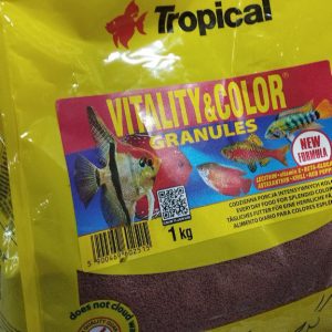 غذای گرانولی ویتالیتی کالر تروپیکال Tropical Vitality & Color Granulat (بسته بندی باصرفه)