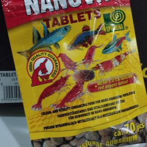 غذای قرصی نانو ویت ۱۰ گرم تروپیکال Tropical Nanovit Tablets